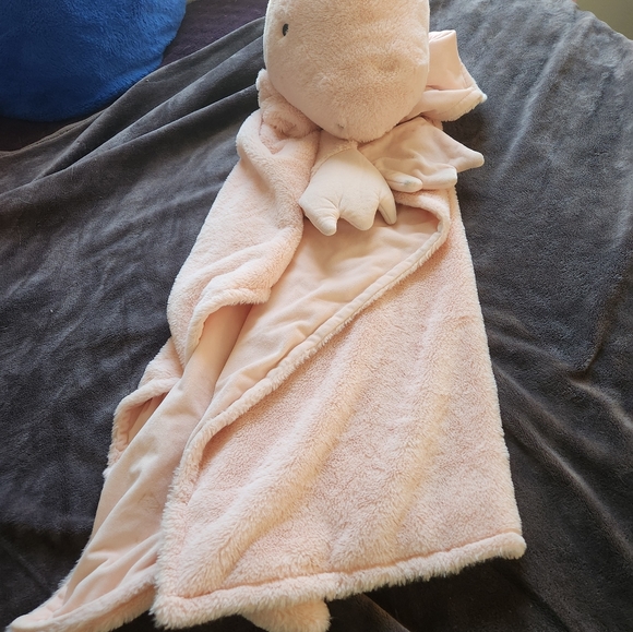 DINOSAUR Pink Hooded Blanket 🦕 - Picture 5 of 10